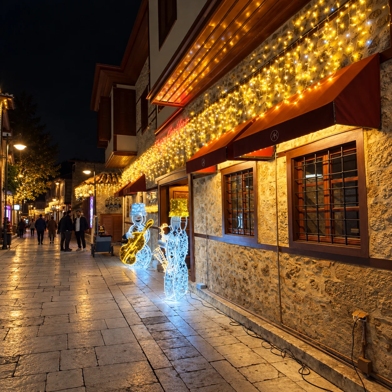 Dış Mekan 3 × 0,7 Metre Saçak LED