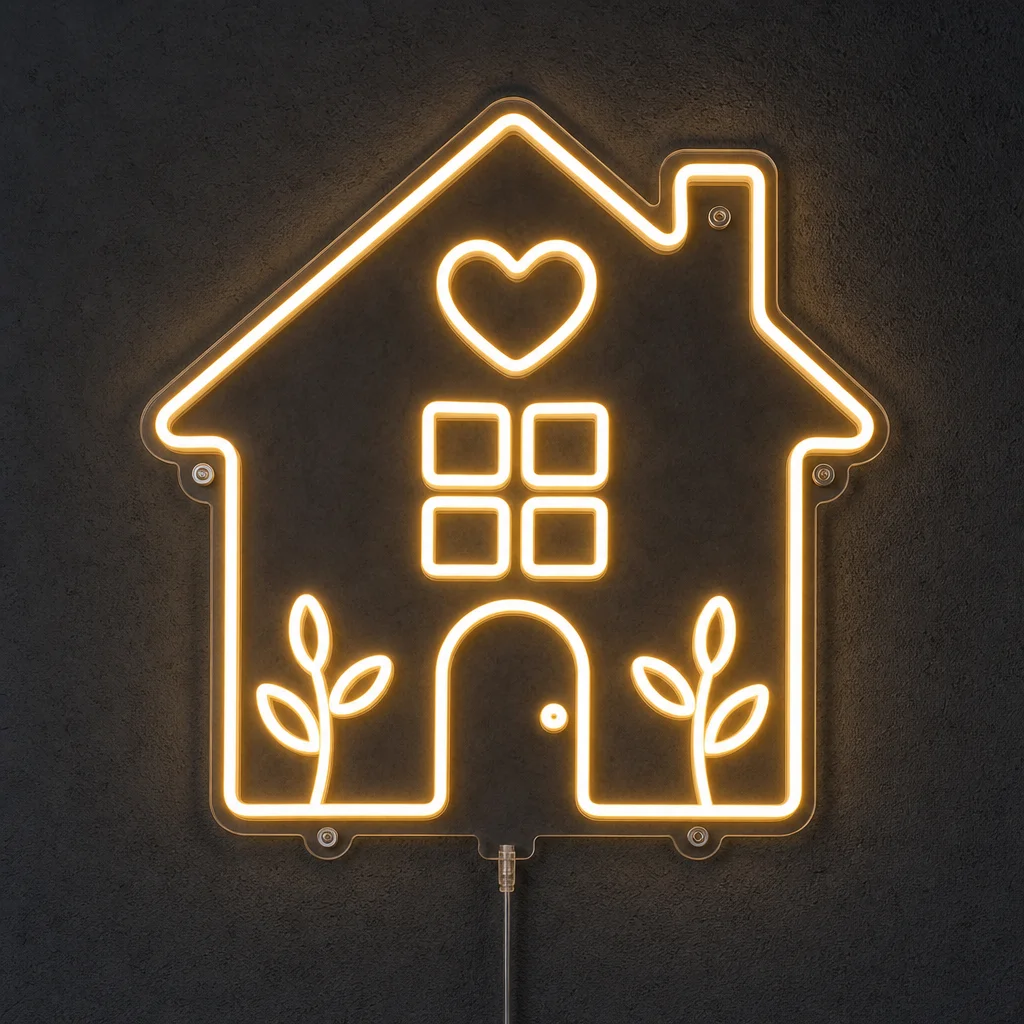 Home Sweet Home LED neon tabela