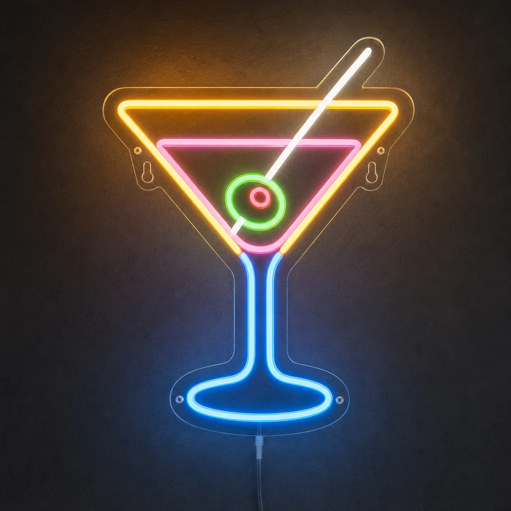 Bar / Kokteyl Tabelası LED neon tabela