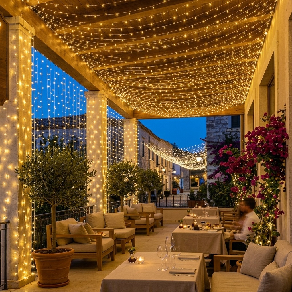 İp Led Aydınlatma 10 Metre 100 Ledli LED neon tabela