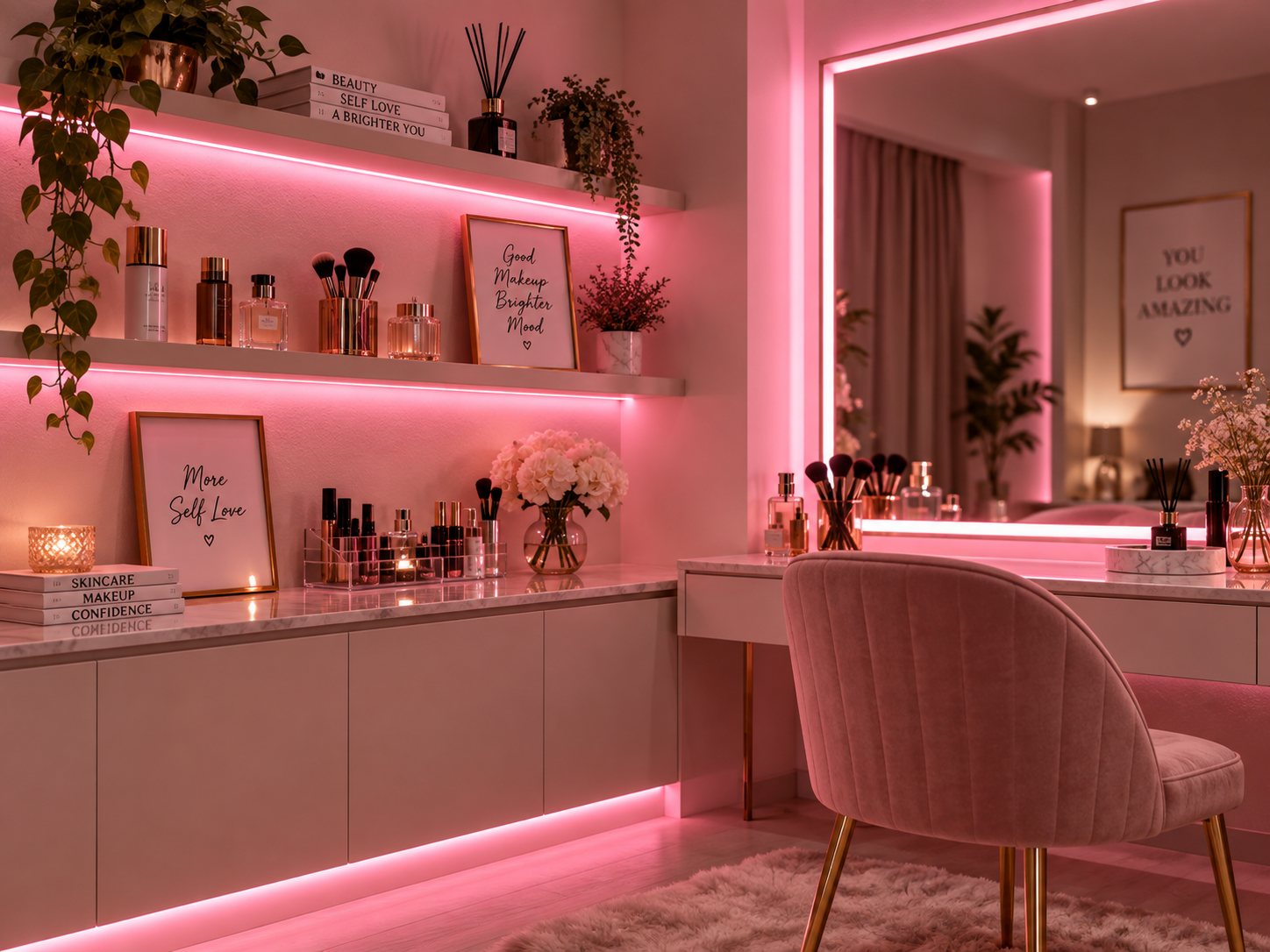 3535 Şerit Led Pembe görsel 2